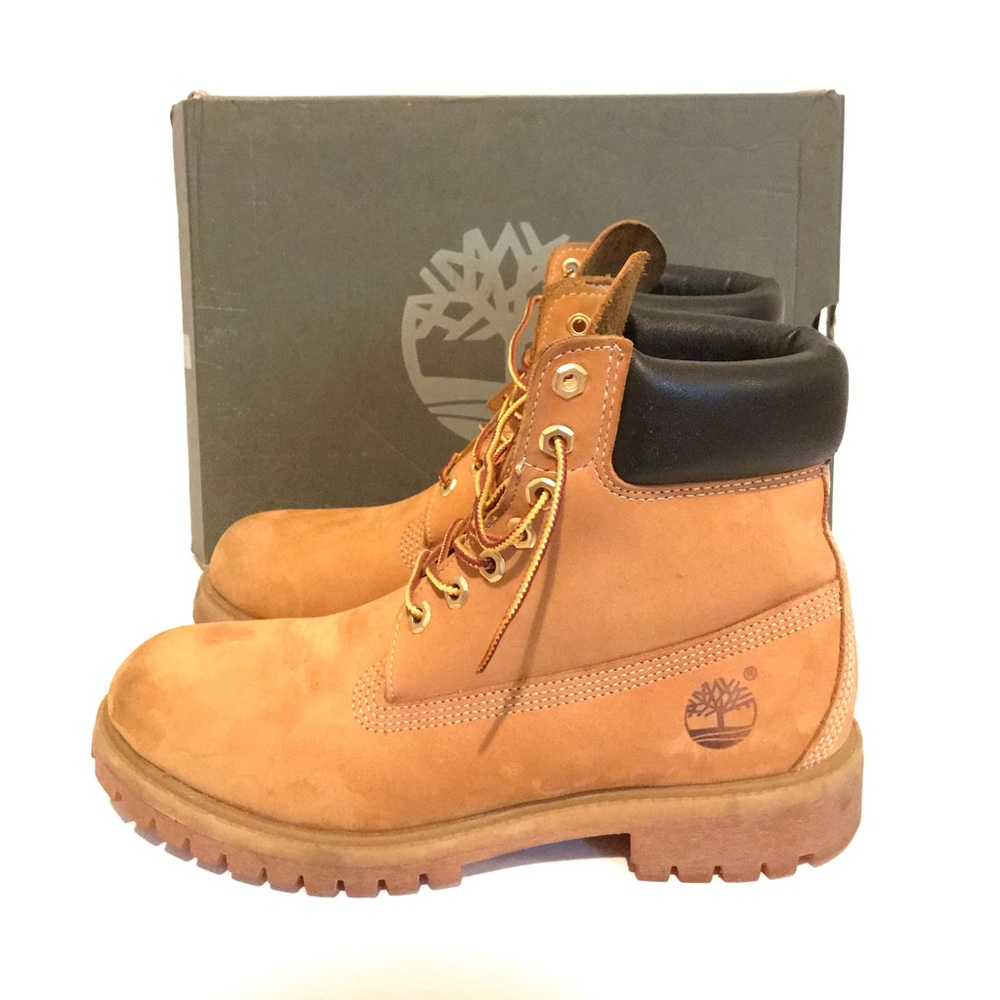 USED TIMBERLAND MENS BOOTS